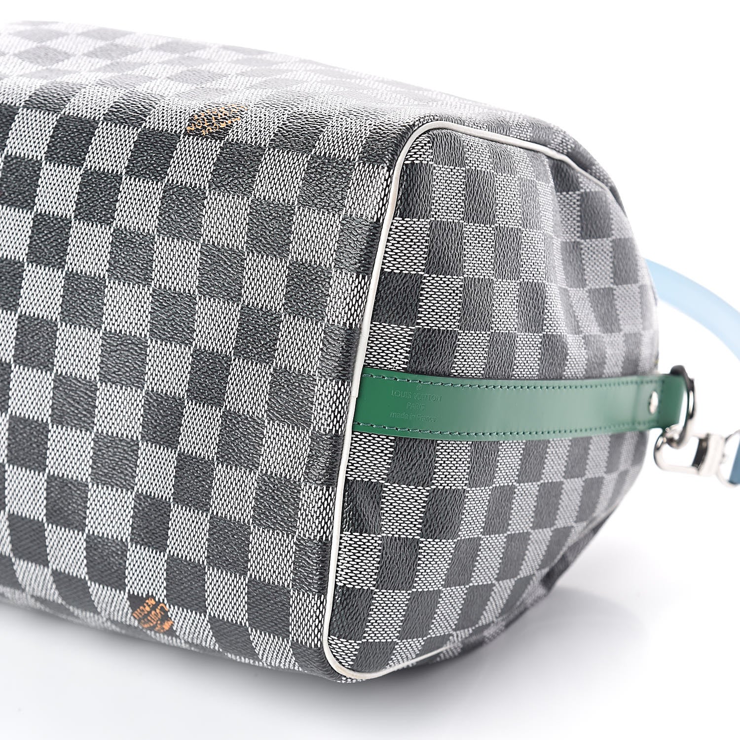 Louis Vuitton Damier Speedy Bandouliere 30 Black White 9 of 9