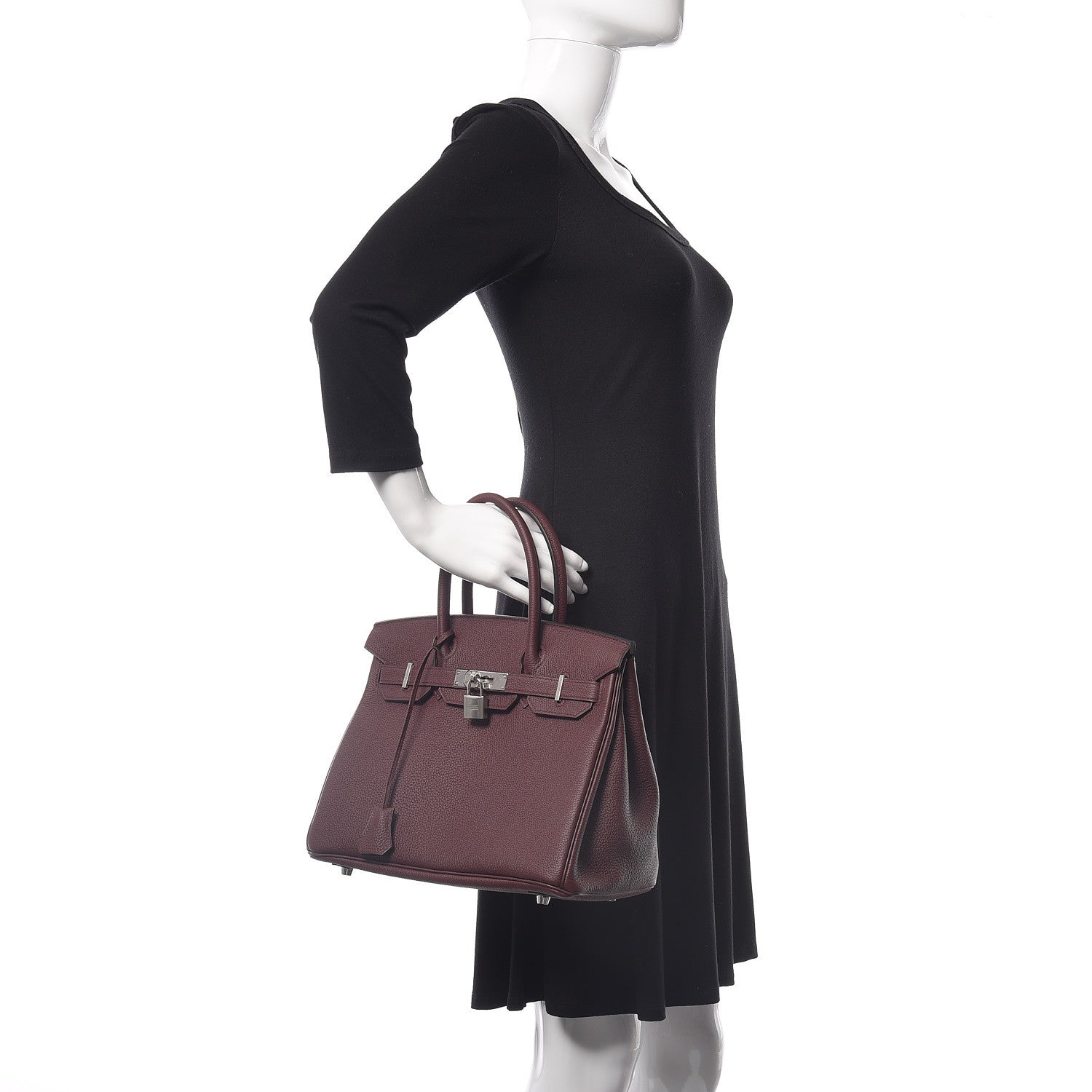 Hermes Togo Birkin 30 Bordeaux 2 of 35