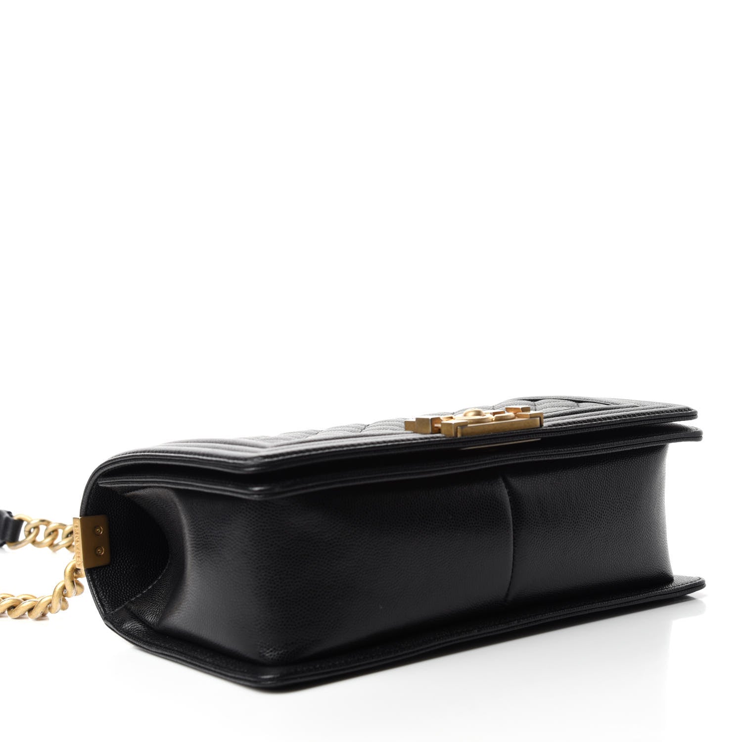 Chanel Caviar Quilted Medium Boy Flap Black 4 of 11