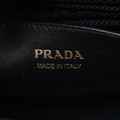 Prada Saffiano City Calfskin Medium Esplanade Bleuette 6 of 9