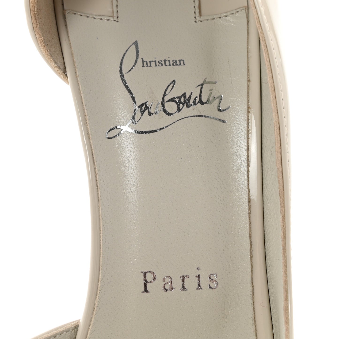 Patent Iriza 100 Pumps 40 Craie