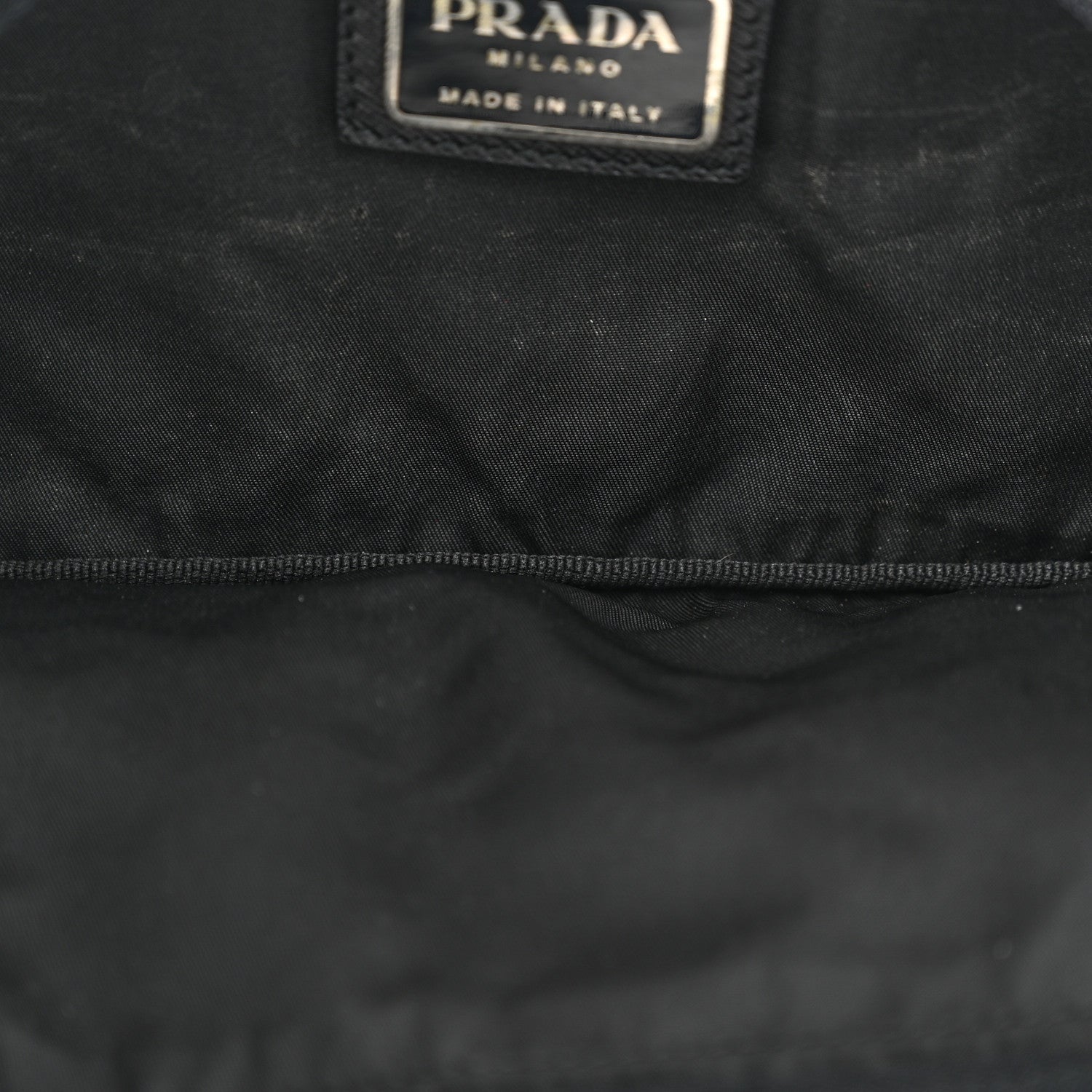 Prada Tessuto Nylon Montagna Belt Bag Black 6 of 14