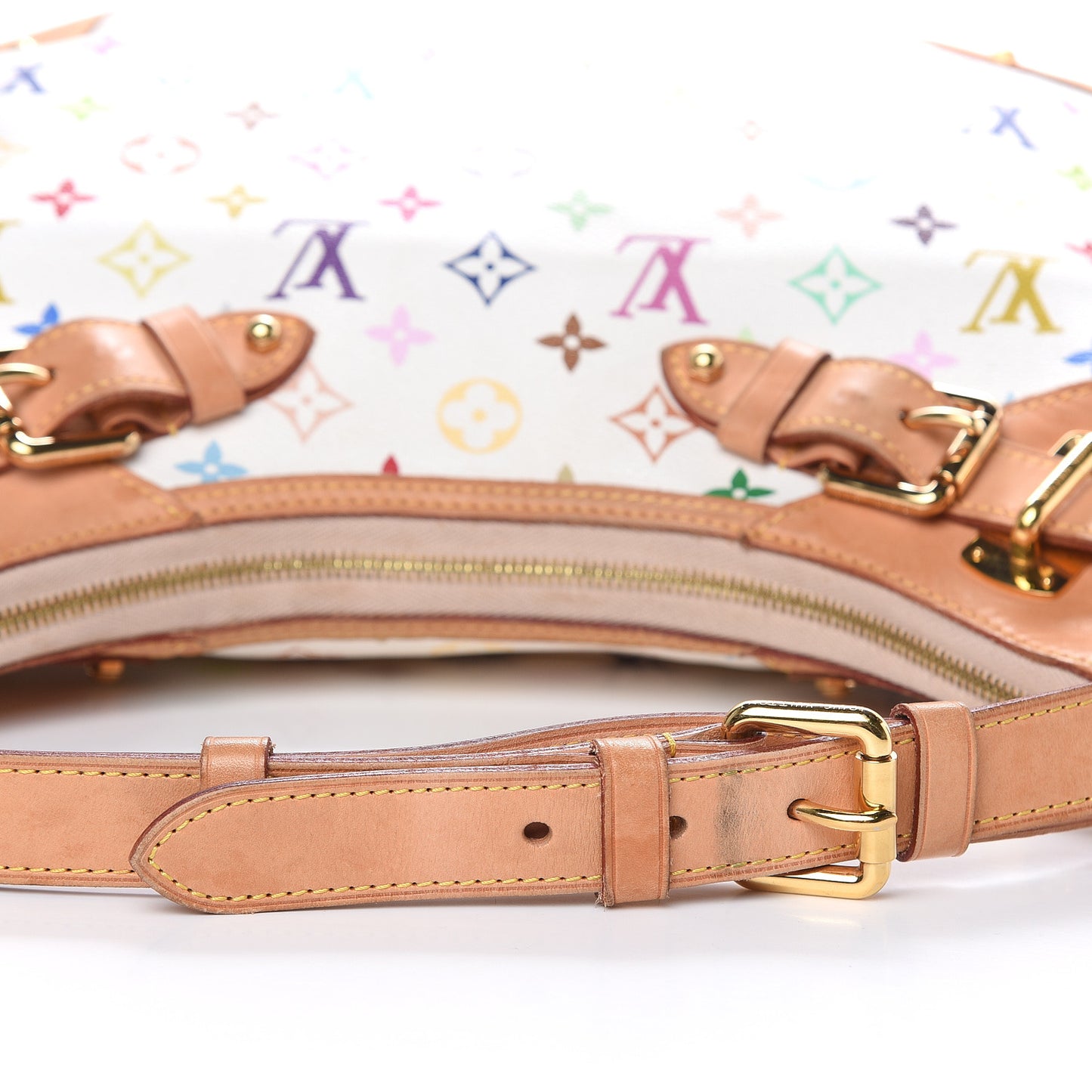 Monogram Multicolor Greta White