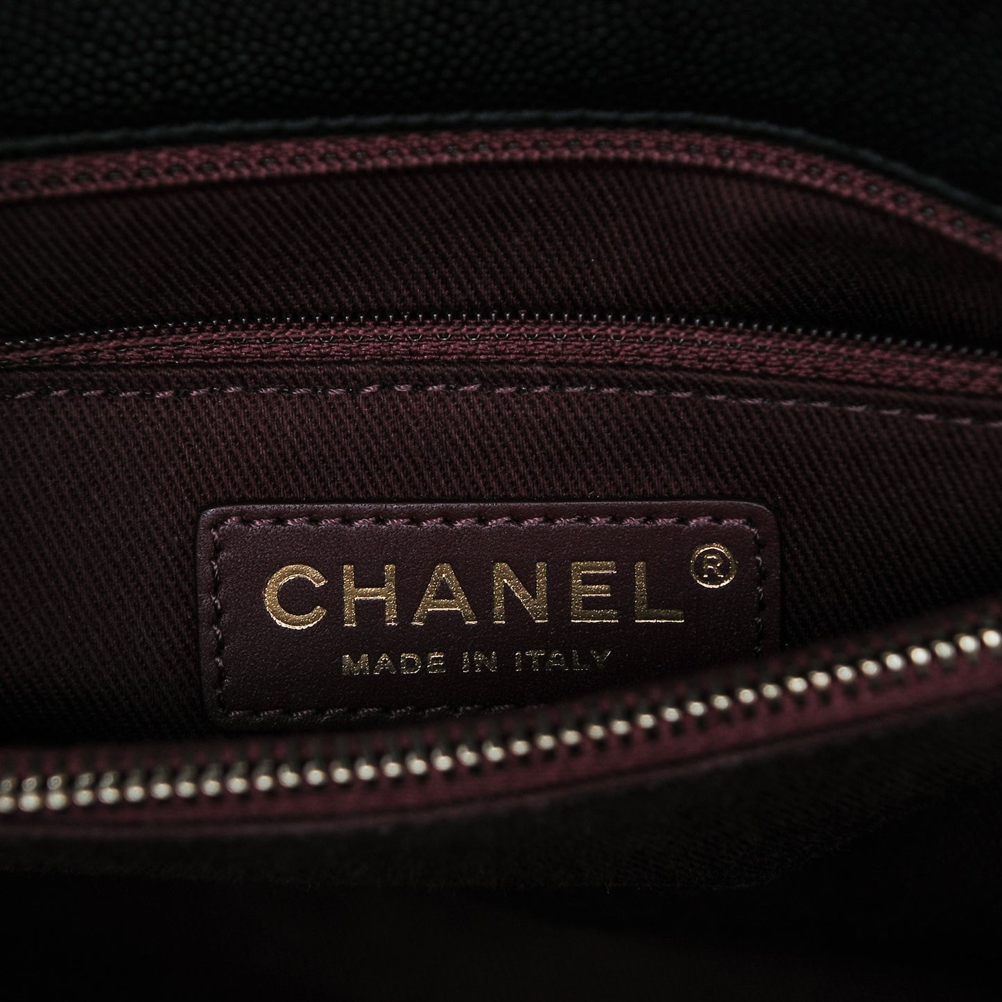 Caviar Quilted Medium Coco Handle Flap Black