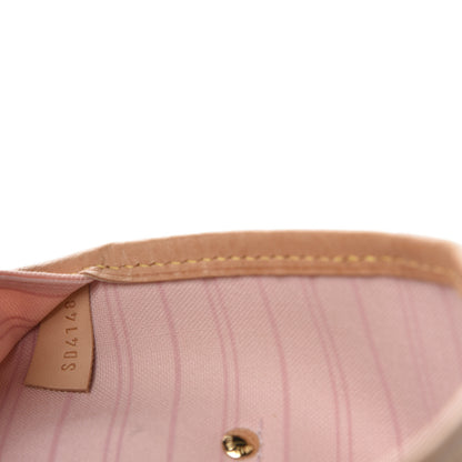Louis Vuitton Damier Azur Neo Neverfull MM Rose Ballerine 10 of 12