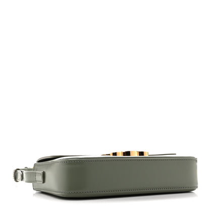 Celine Shiny Calfskin Triomphe Shoulder Bag Celadon 4 of 10
