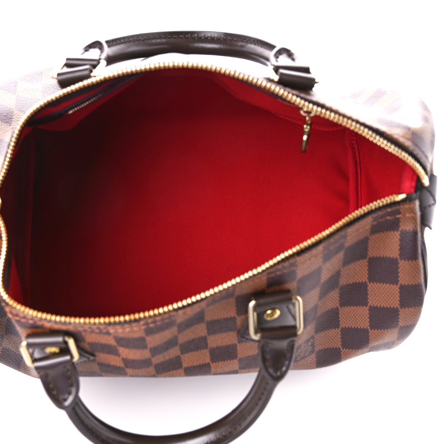 Louis Vuitton Damier Ebene Speedy 30 5 of 14
