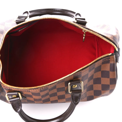 Louis Vuitton Damier Ebene Speedy 30 5 of 14
