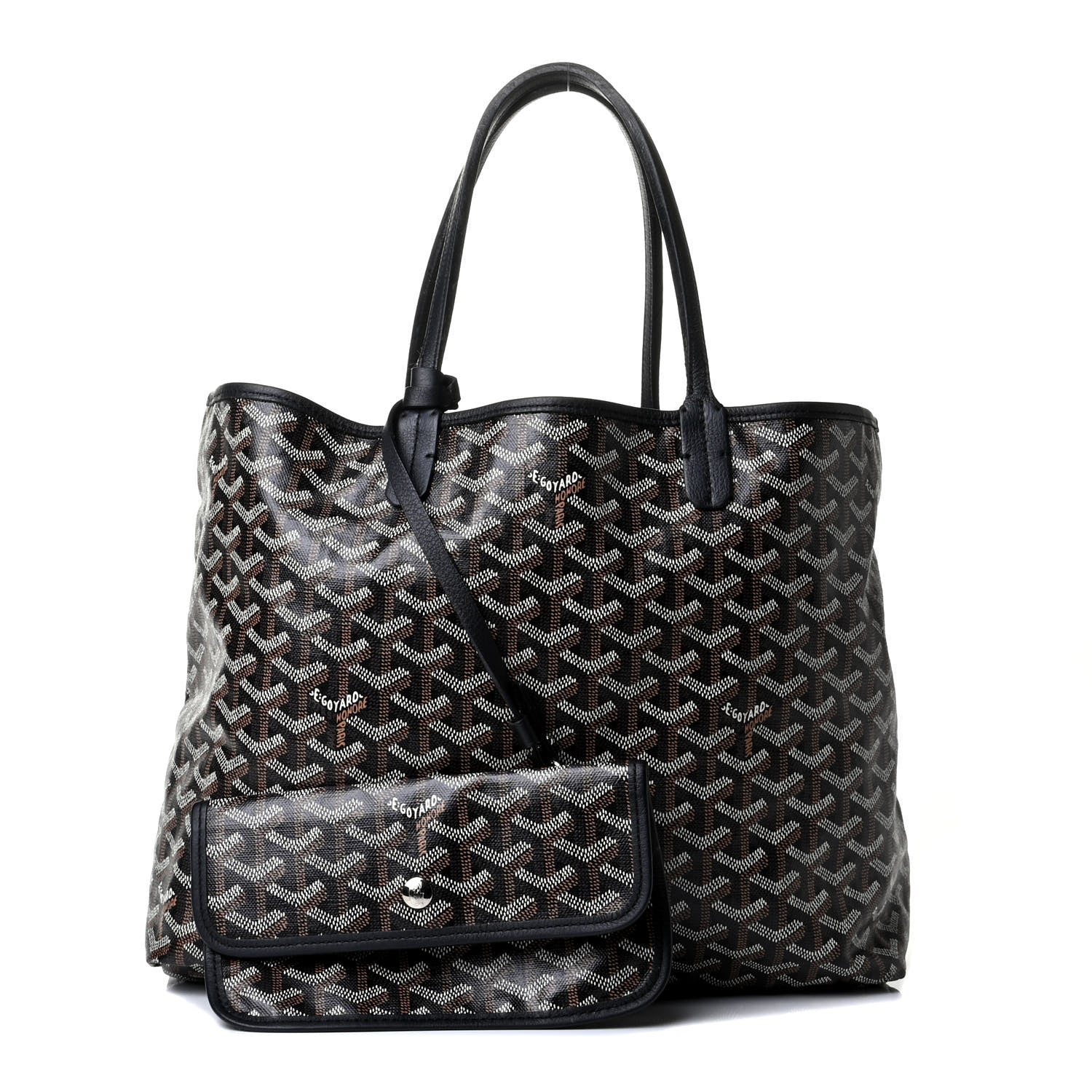Goyard Goyardine Saint Louis PM Black 1 of 7