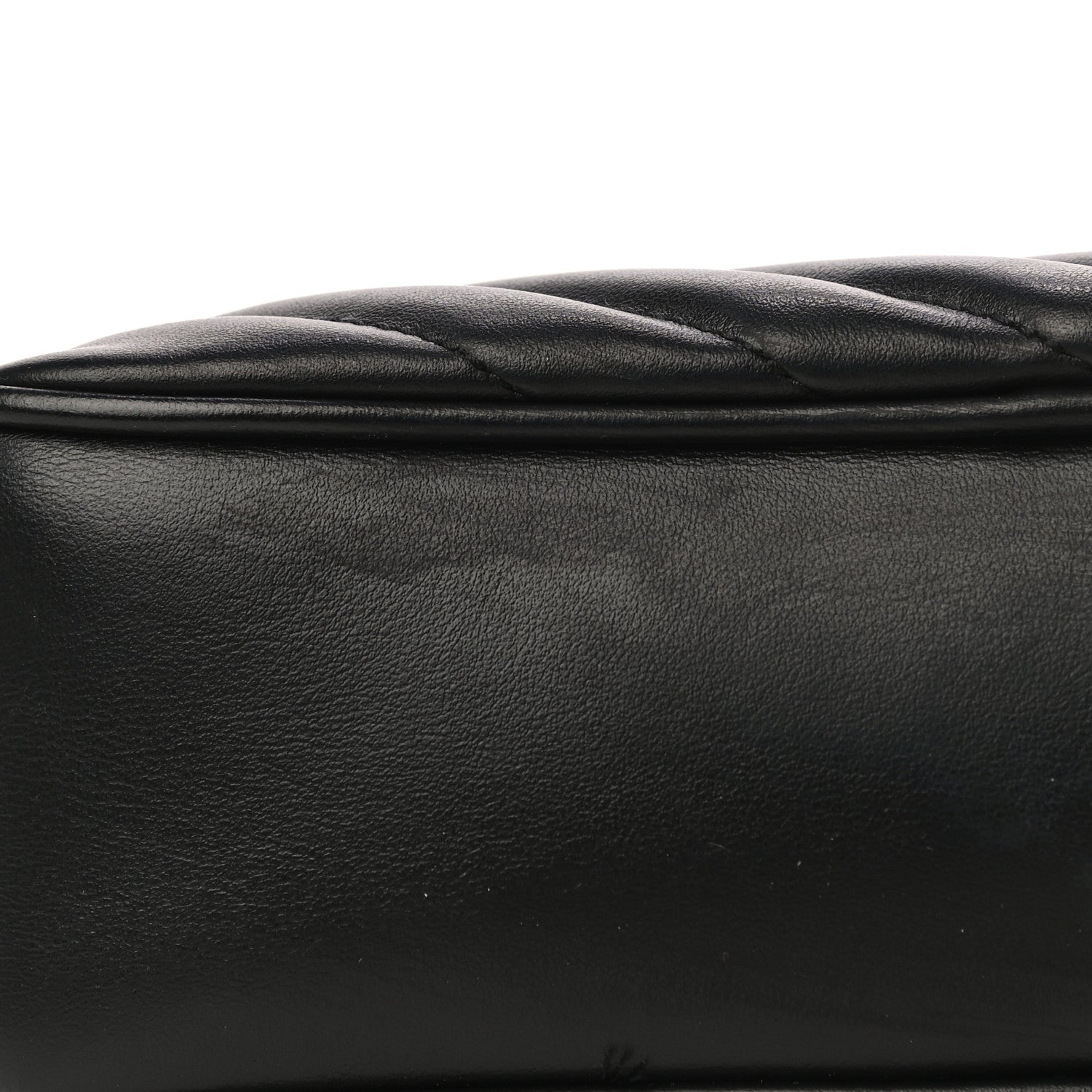 Saint Laurent Calfskin Matelasse Monogram Lou Camera Bag Black 17 of 17