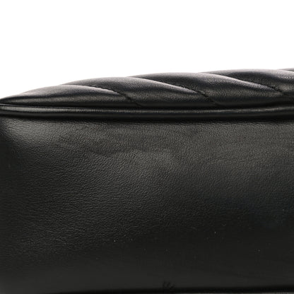 Saint Laurent Calfskin Matelasse Monogram Lou Camera Bag Black 17 of 17
