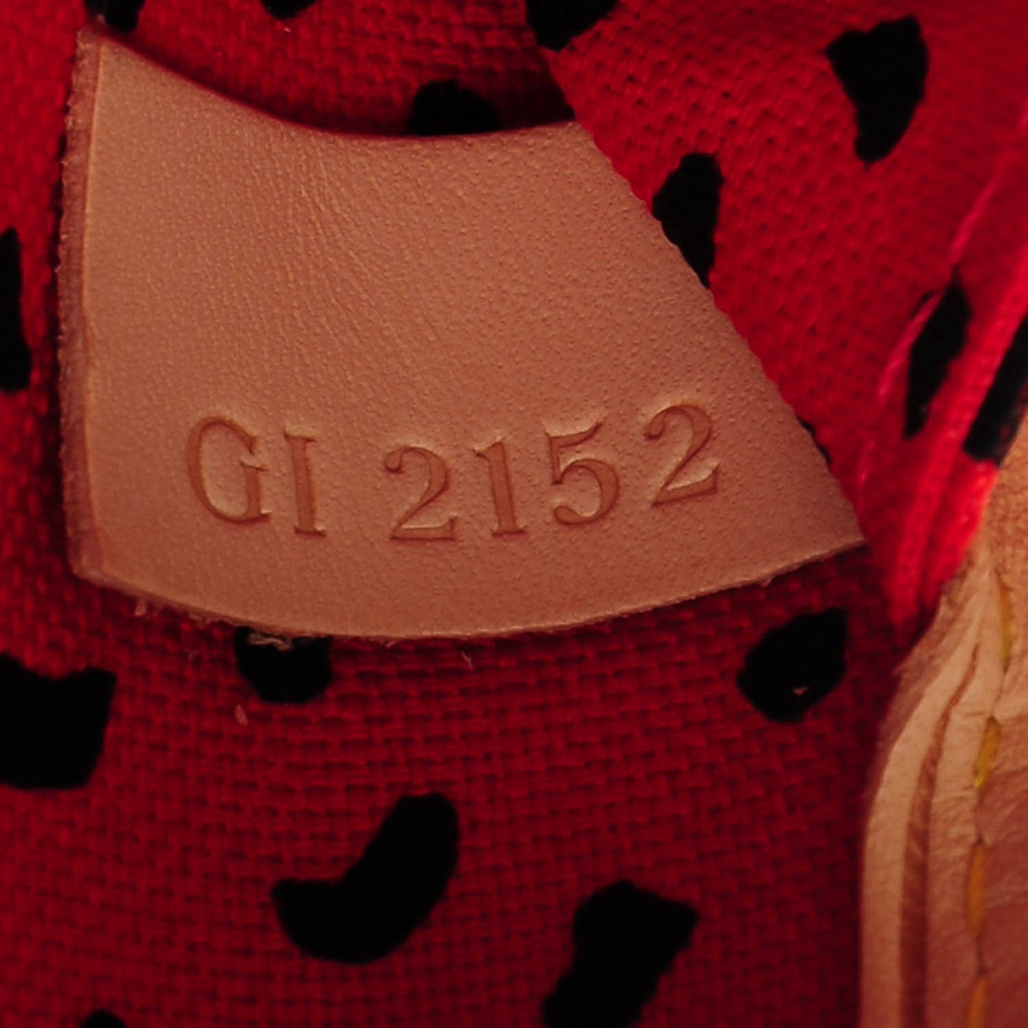 Monogram Kusama Waves Neverfull MM Red