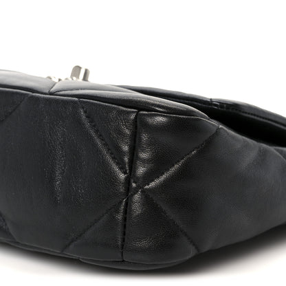 Chanel Lambskin Quilted Medium Chanel 19 Flap Black 10 of 10