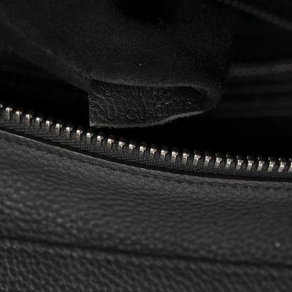 Celine Drummed Calfskin Micro Luggage Black 7 of 14