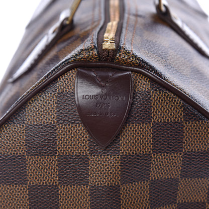 Louis Vuitton Damier Ebene Speedy 30 6 of 11