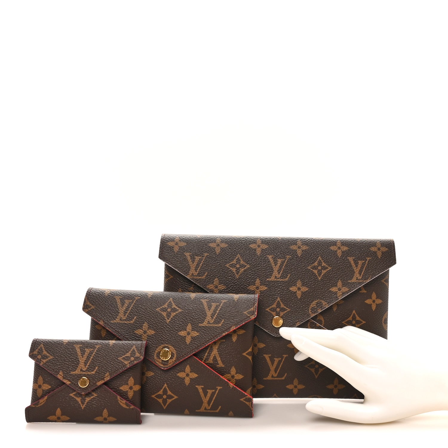 Louis Vuitton Monogram Kirigami Pochette Set 2 of 9