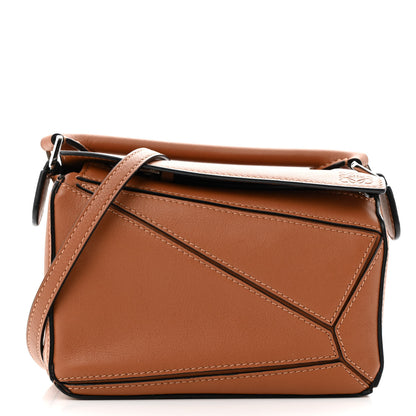 Loewe Calfskin Mini Puzzle Bag Tan 1 of 12