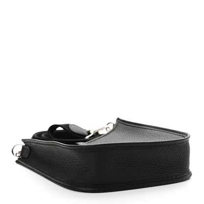 Hermes Taurillon Clemence Evelyne TPM Black 4 of 11