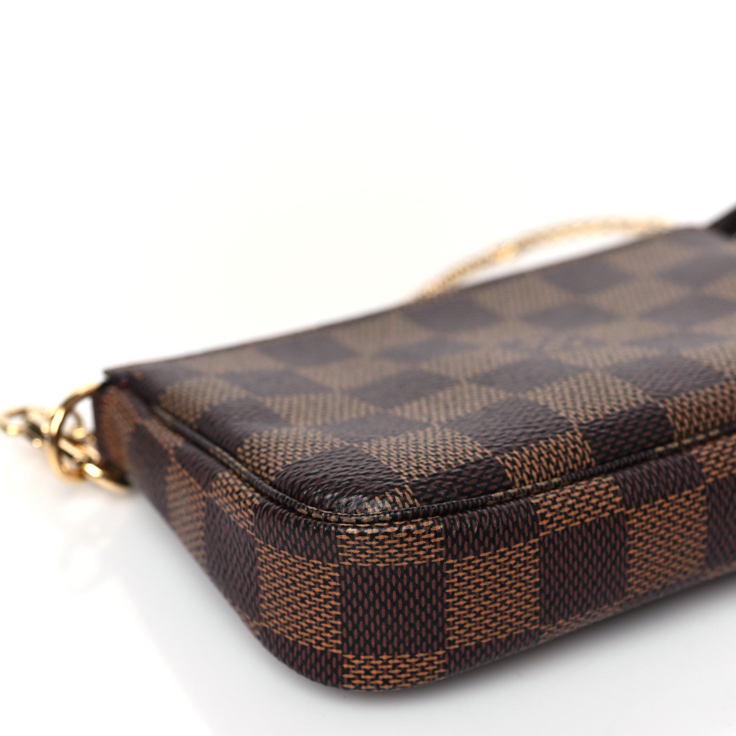 Louis Vuitton Damier Ebene Mini Pochette Accessories 7 of 9