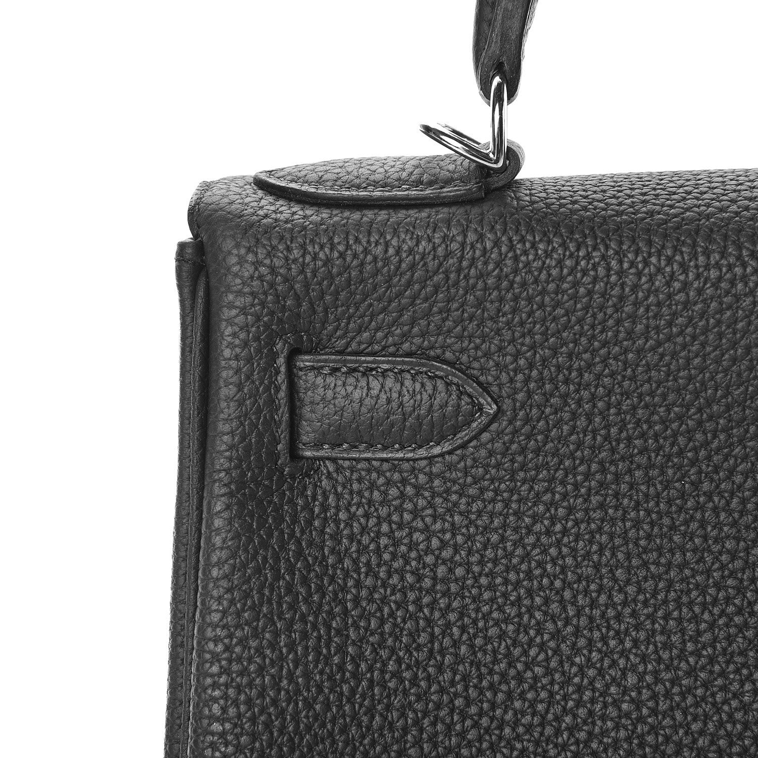 Hermes Togo Kelly Retourne 28 Black 30 of 41
