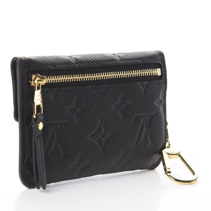 Louis Vuitton Empreinte Key Pouch Black 2 of 5