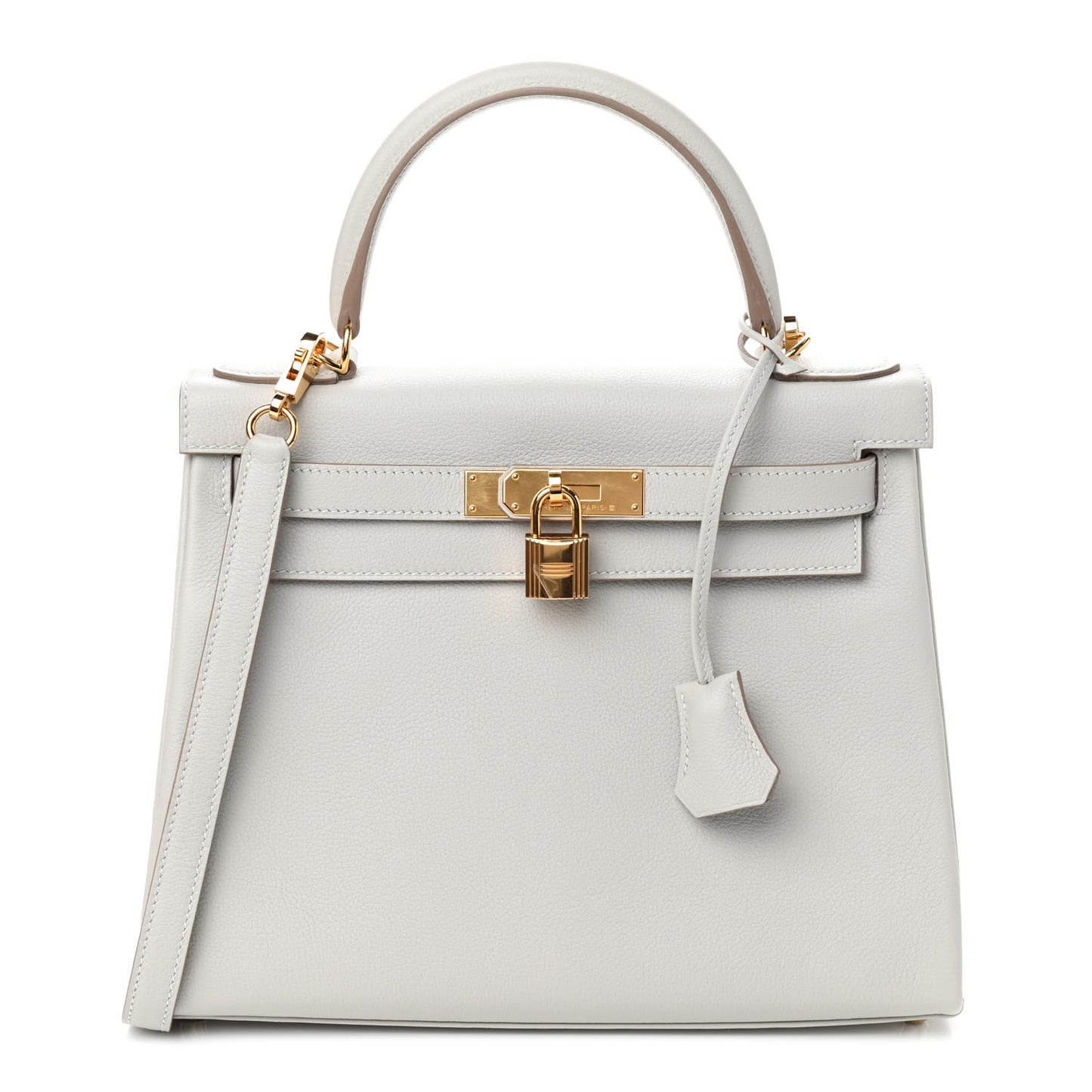 Evercolor Kelly Retourne 28 Gris Perle