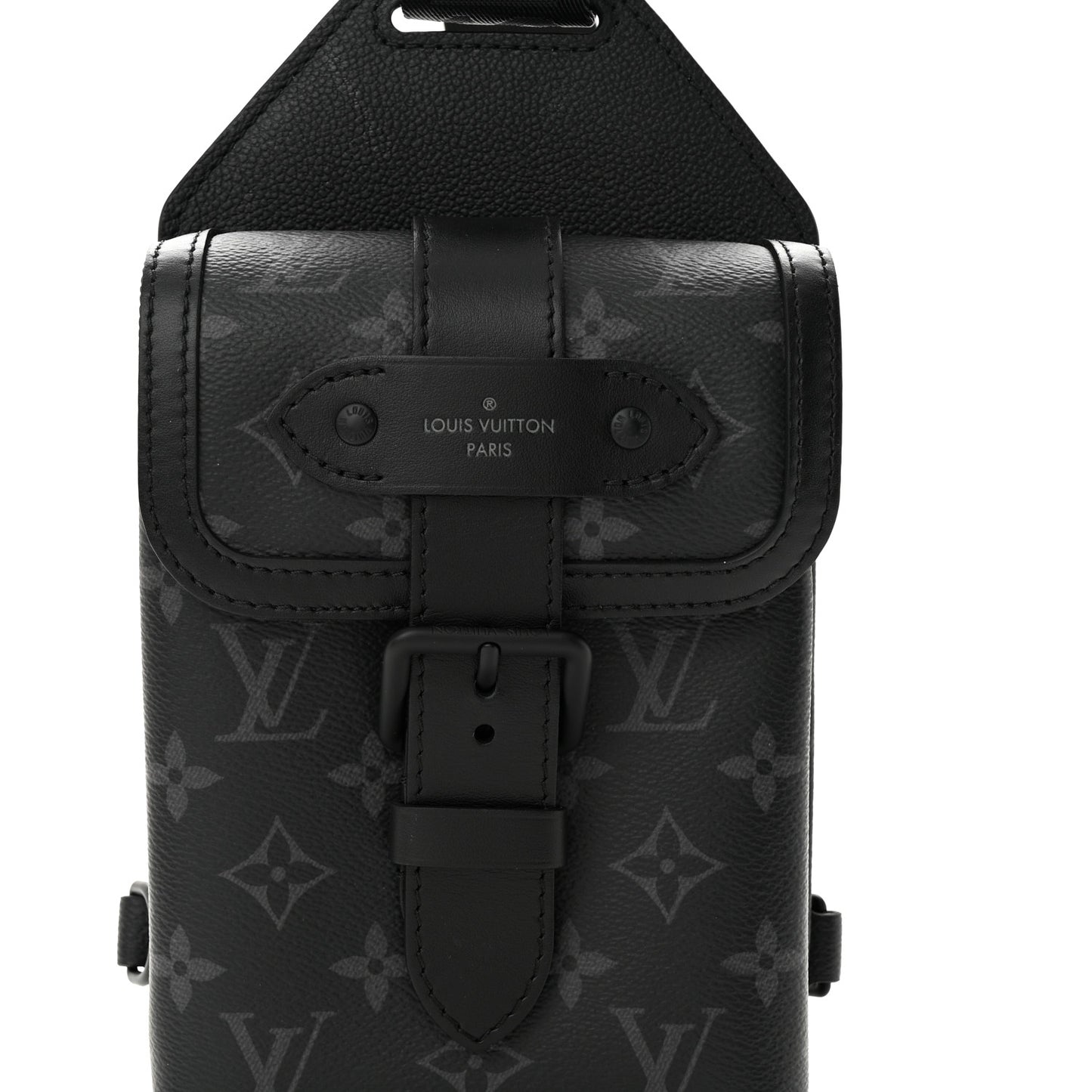 Monogram Eclipse Saumur Slingbag Black
