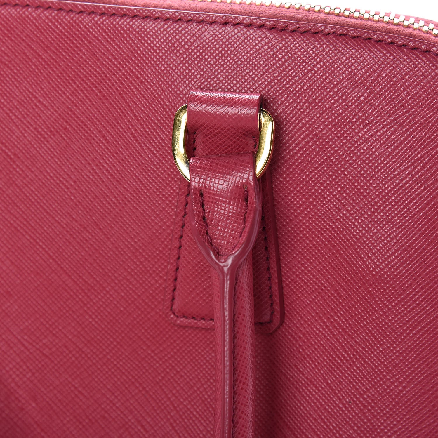 Prada Saffiano Lux Medium Promenade Tote Peonia 18 of 20