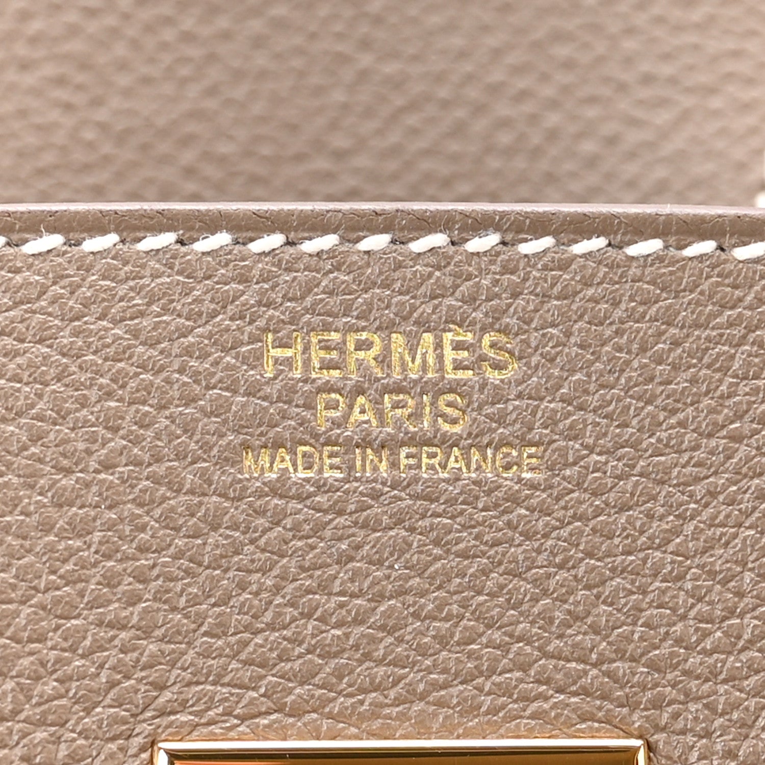 Hermes Evercolor Shoulder Birkin Light 29 Etoupe 6 of 11