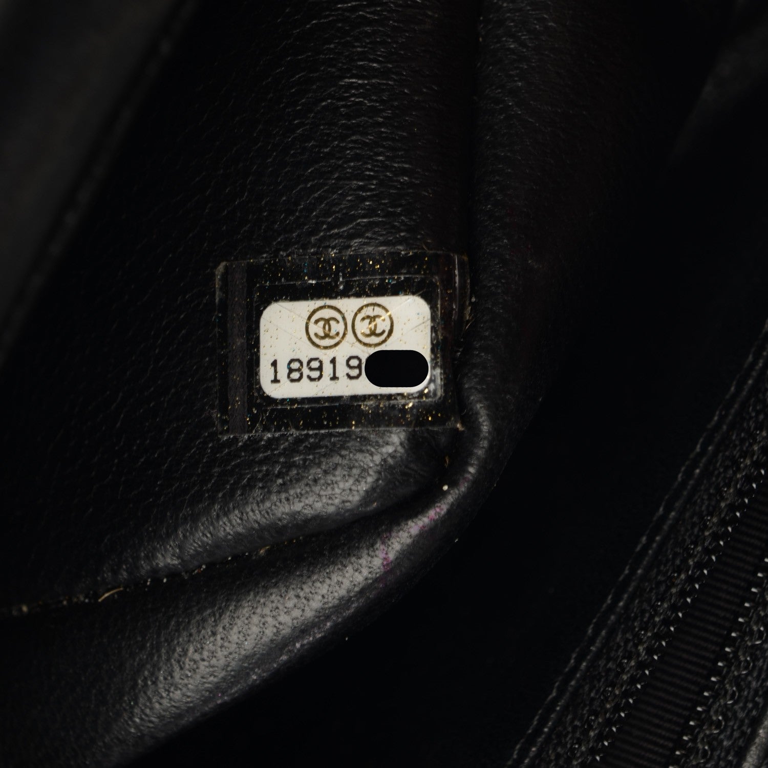 Chanel Lambskin Horizontal Quilted Medium Double Flap Black 7 of 8