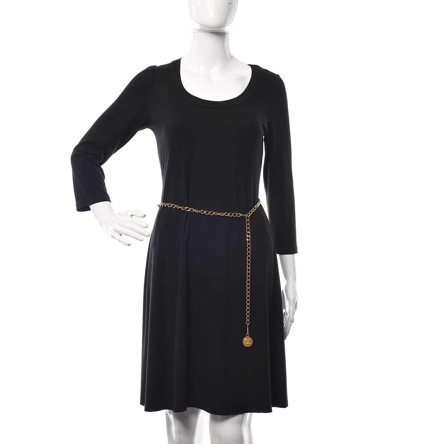 Chain Medallion Belt Gold