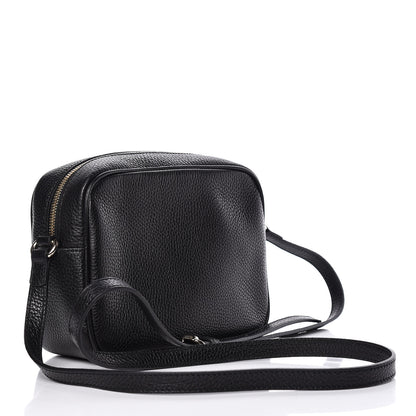 Gucci Pebbled Calfskin Small Soho Disco Bag Black 3 of 10