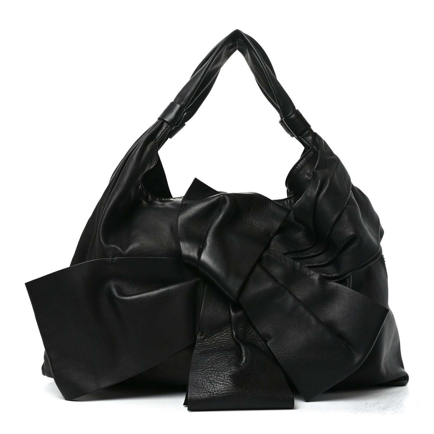 Nappa Premier Bow Hobo Black