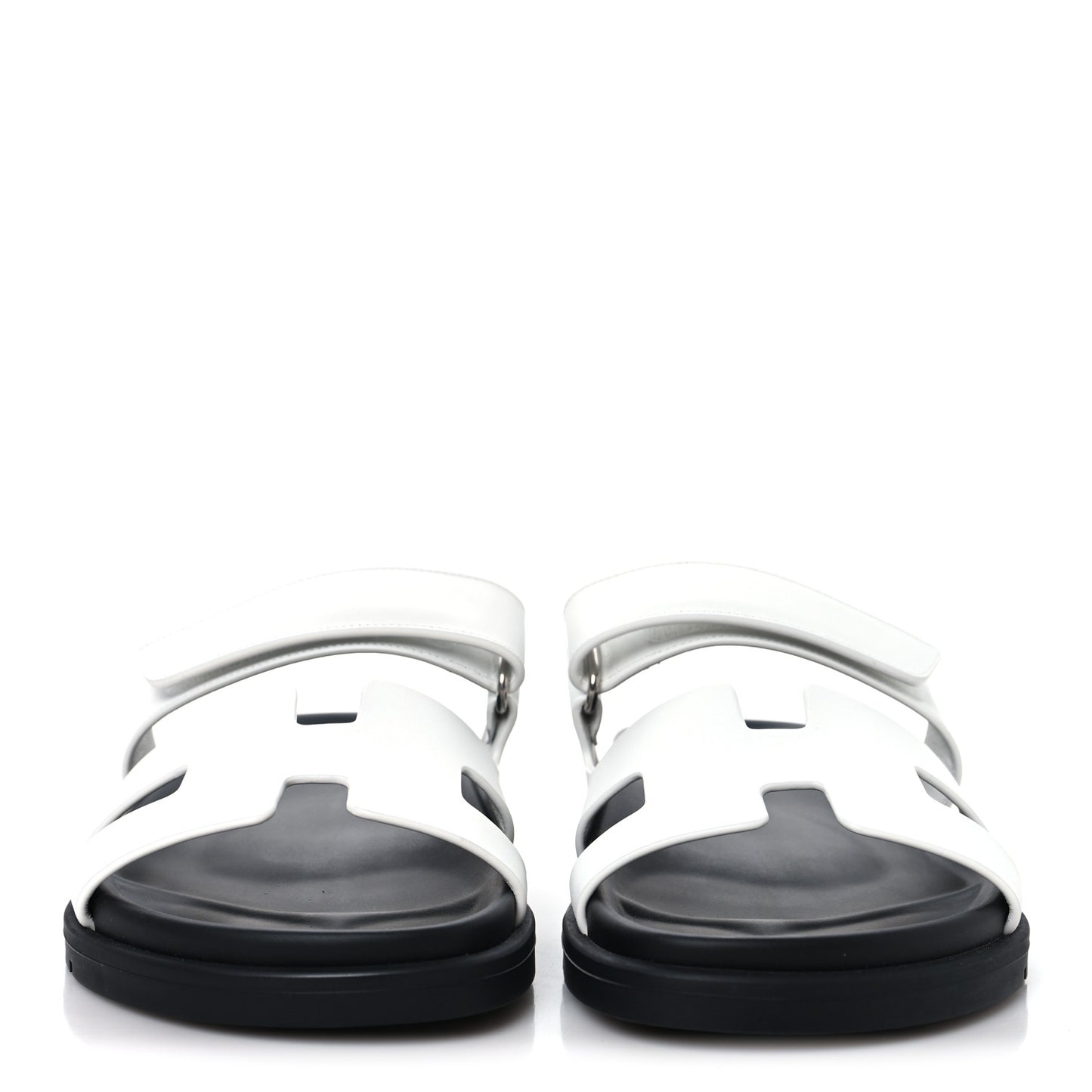 Calfskin Womens Chypre Sandals 37 White