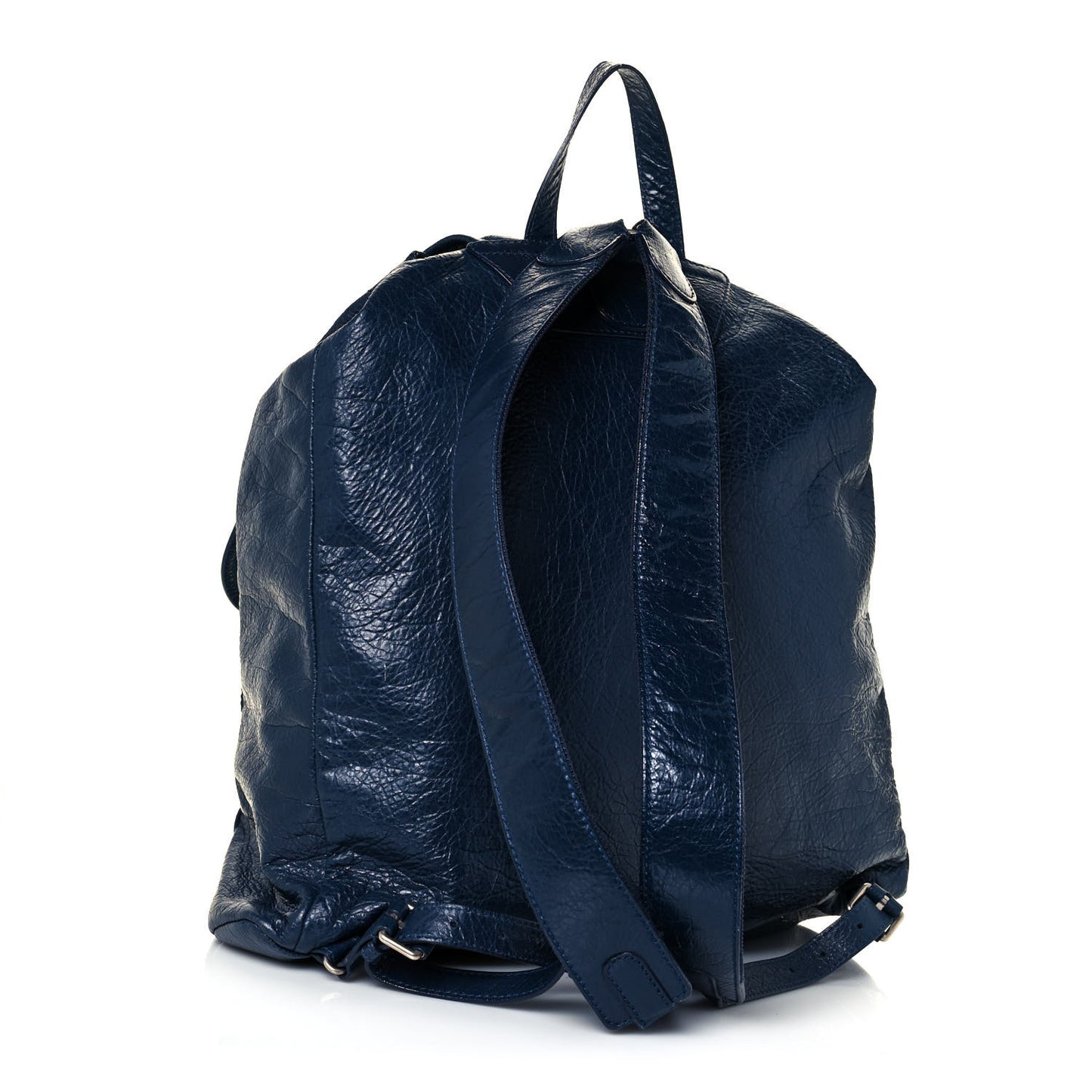 Agneau Classic Hardware S Traveler Backpack Blue Obscur