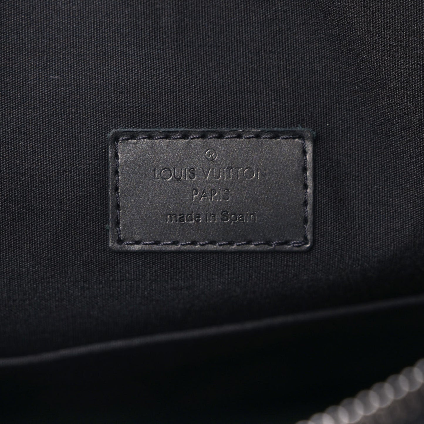 Mat Monogram Sutter Tote Black