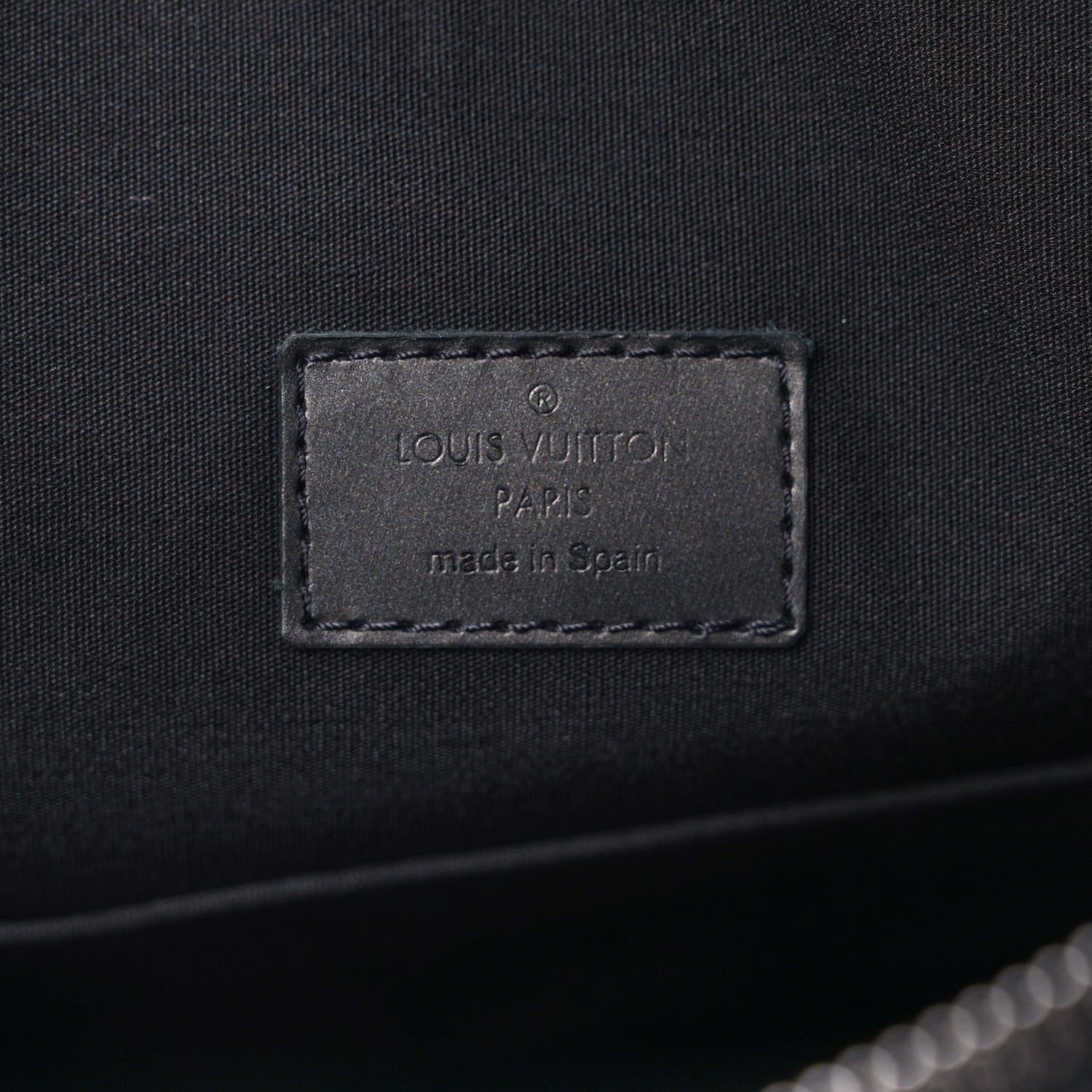 Louis Vuitton Mat Monogram Sutter Tote Black 6 of 9