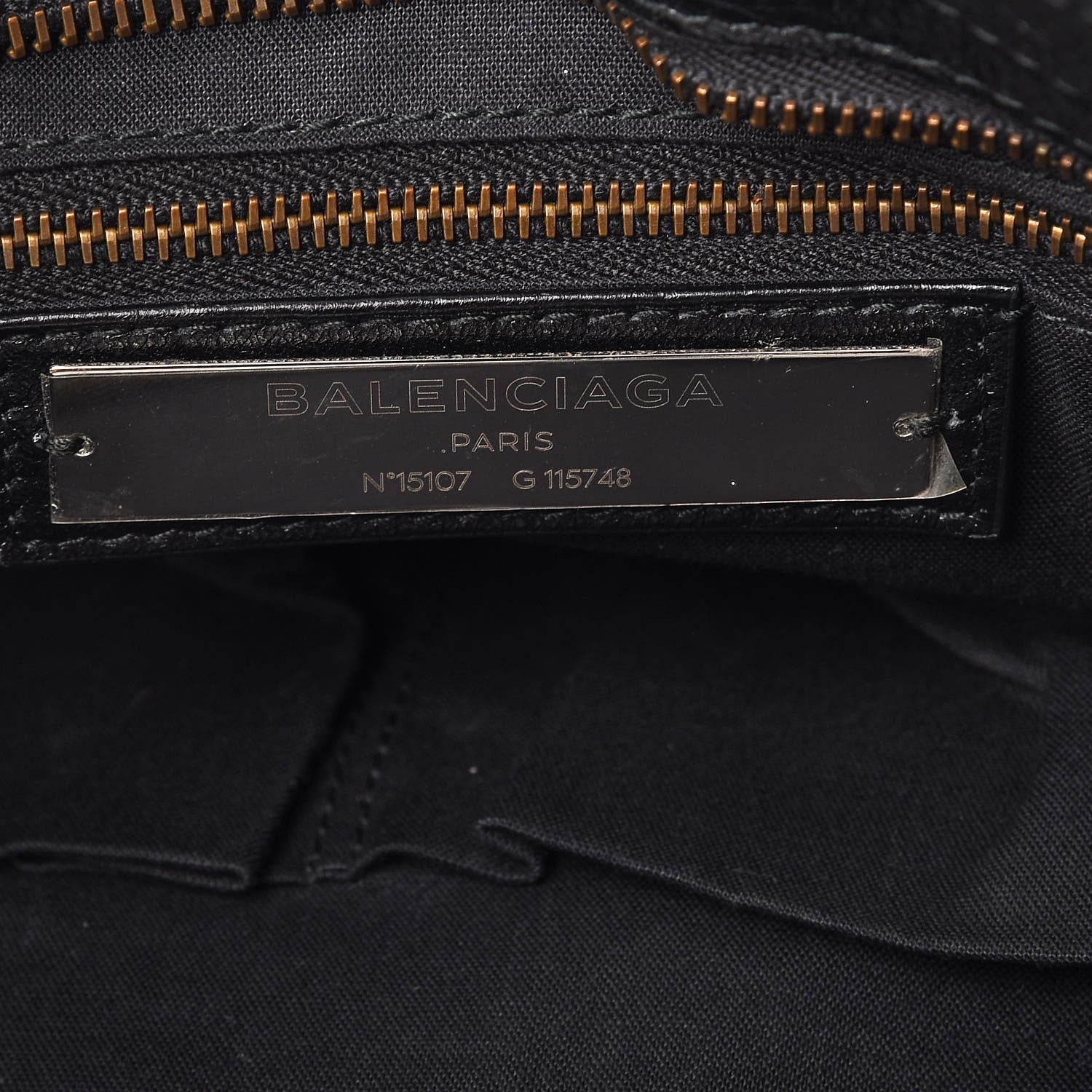 Balenciaga Agneau Classic Hardware City Black 7 of 10