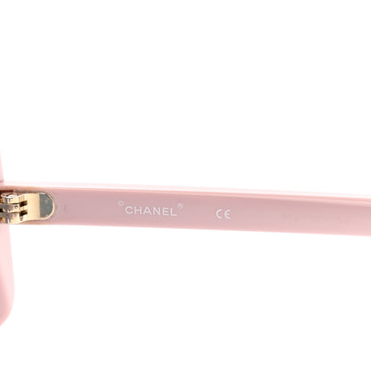 Chanel Acetate Mirror Shield Sunglasses 71475 Pink Blue 5 of 7