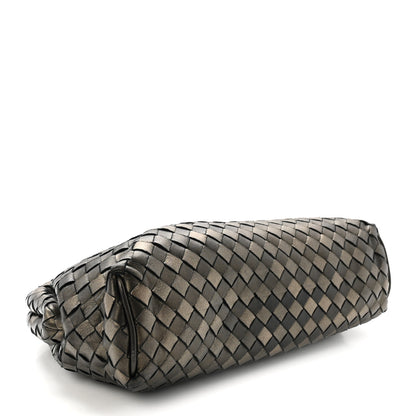 Bottega Veneta Nappa Intrecciato The Lauren 1980 Clutch Dark Gold 4 of 6