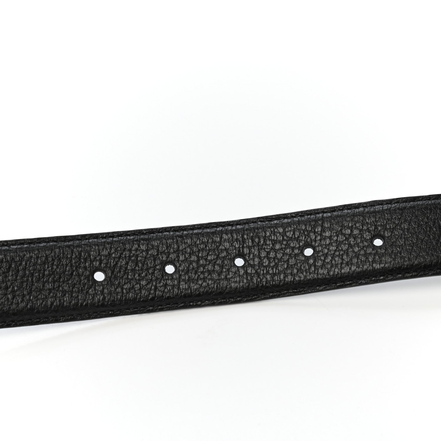 Gucci Calfskin Mens Interlocking G Belt 105 42 Black 4 of 6