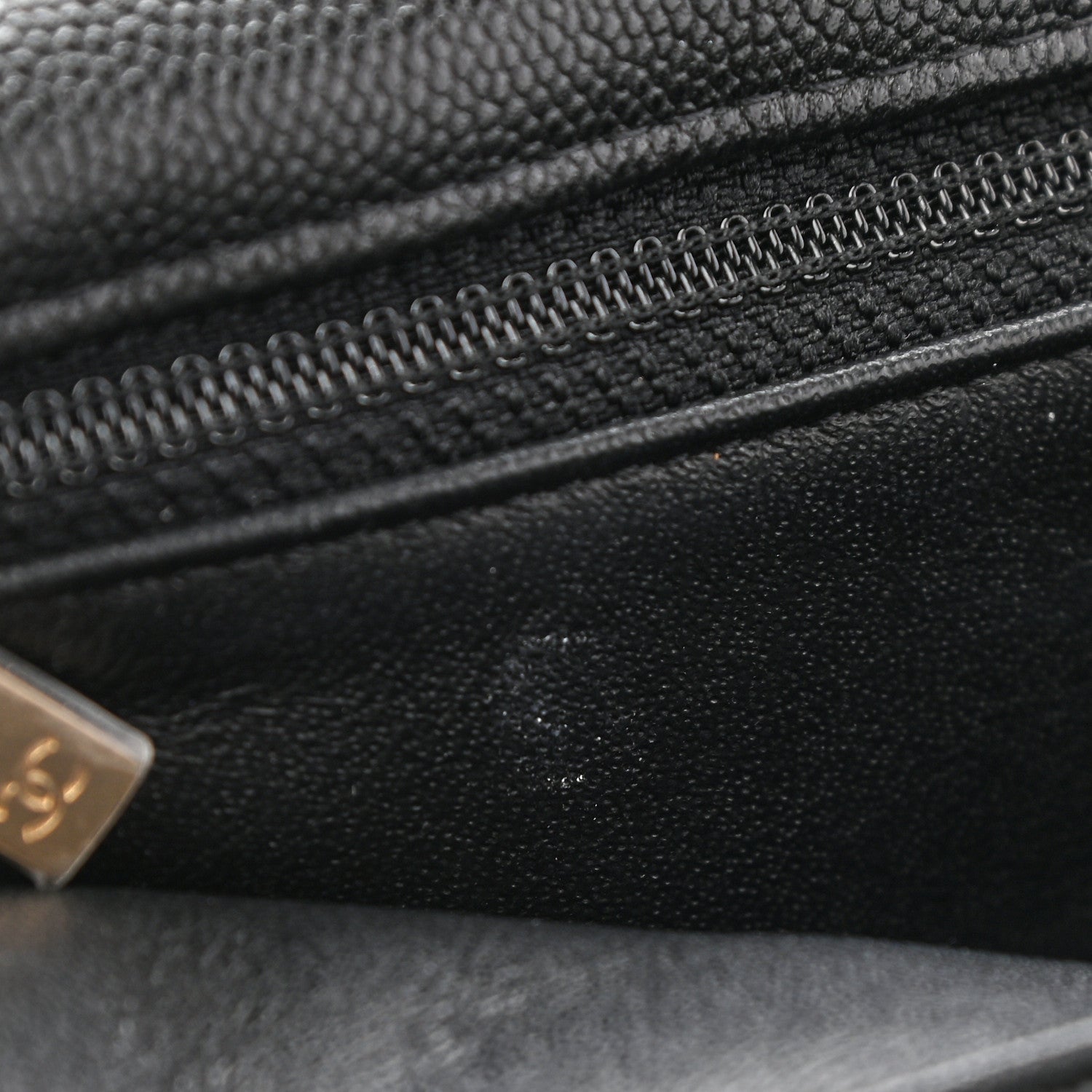 Chanel Caviar Quilted Flap Clutch Black 8 of 8