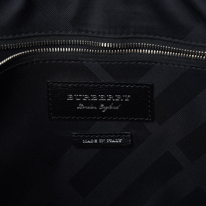 Burberry Textured Calfskin Barrow Briefcase Black 8 of 8
