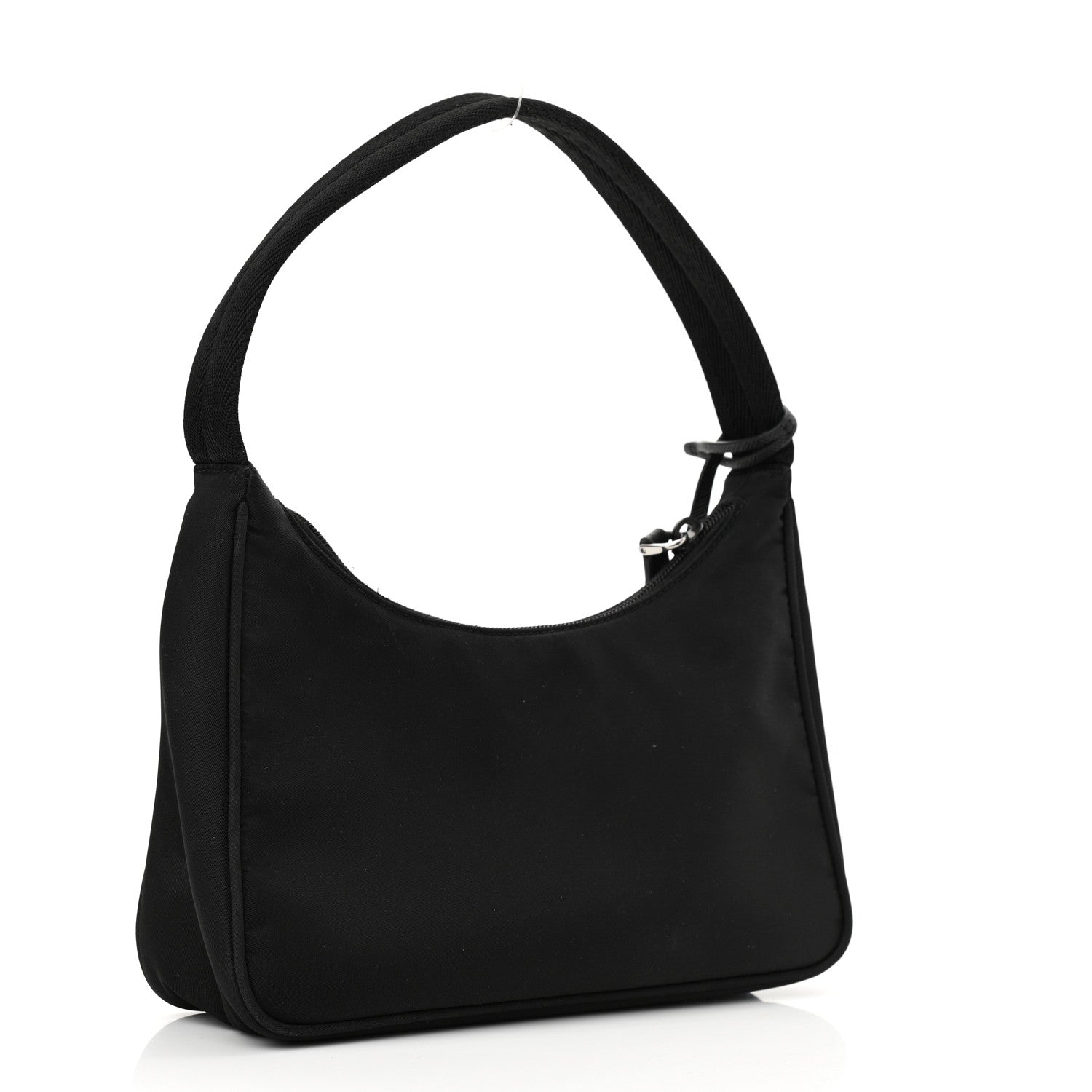 Prada Tessuto Nylon Mini Re-Edition 2000 Bag Black 3 of 10