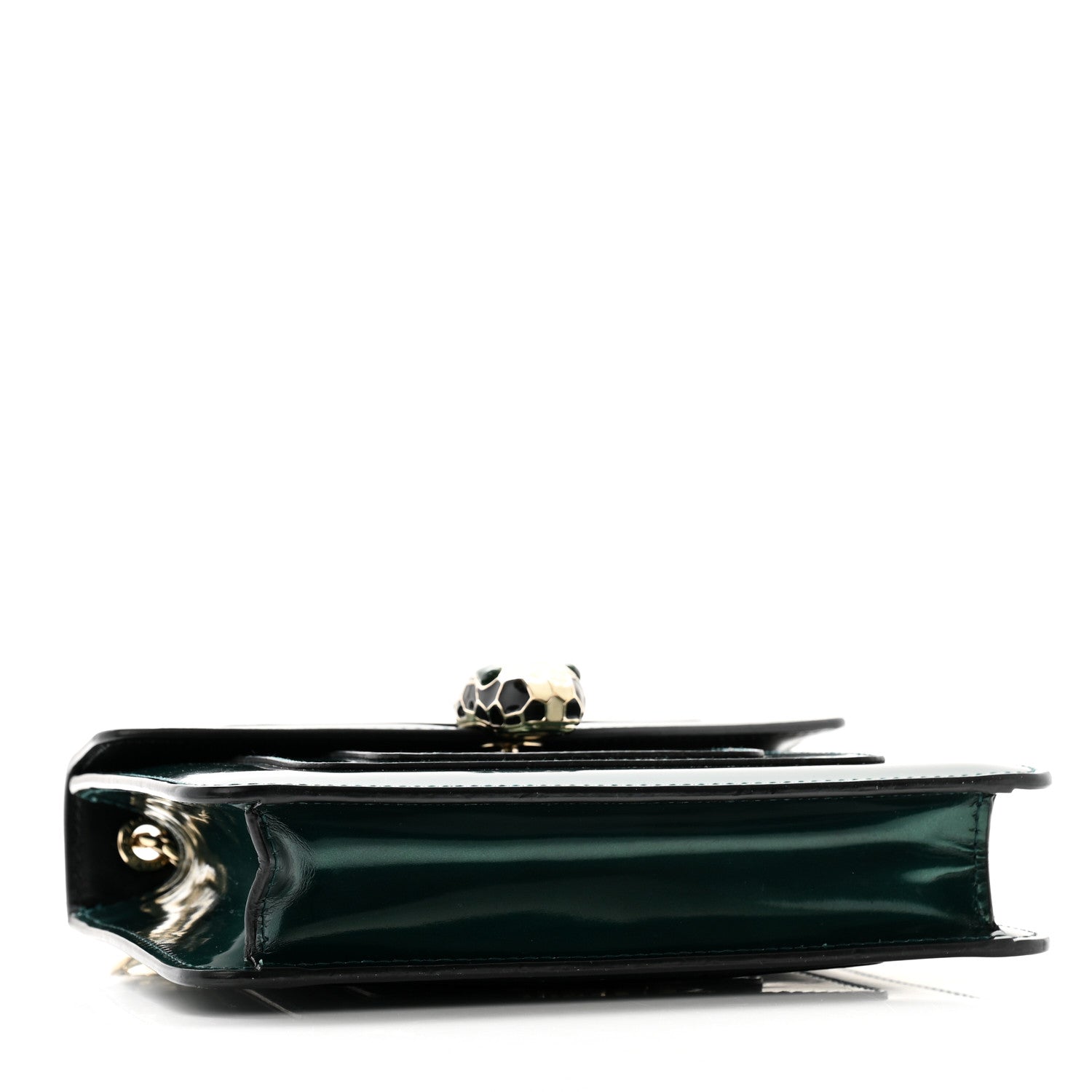 Bulgari Patent Serpenti Forever Crossbody Emerald 5 of 12