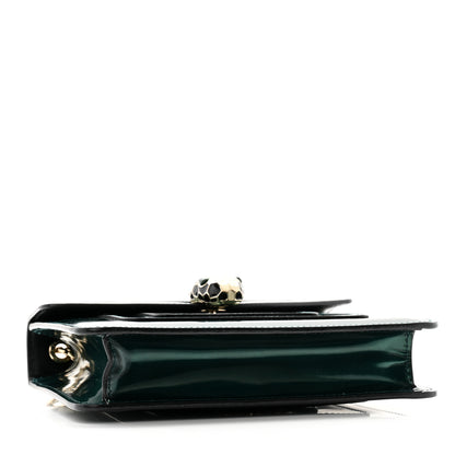 Bulgari Patent Serpenti Forever Crossbody Emerald 5 of 12
