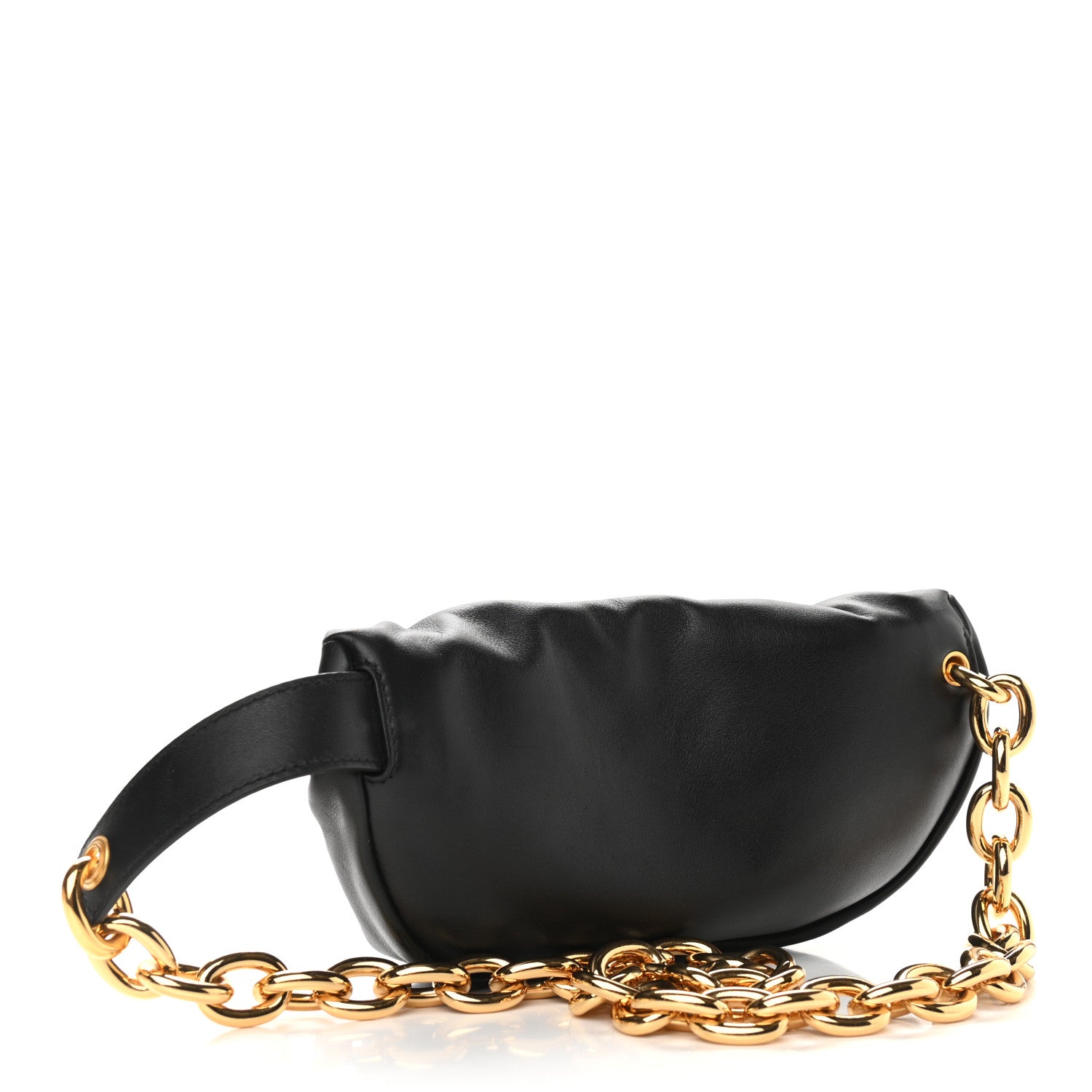 Bottega Veneta Nappa The Belt Chain Pouch Black 3 of 9