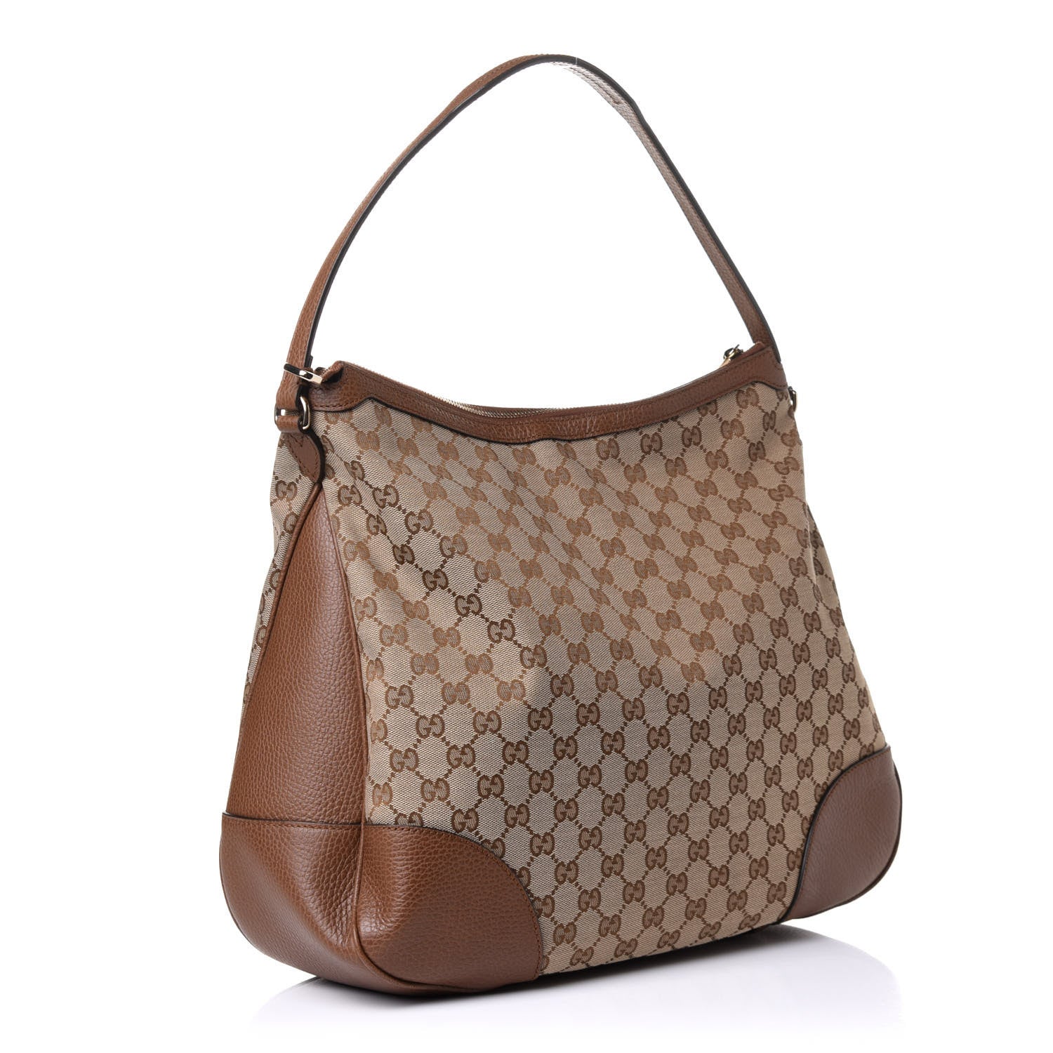 Gucci Soft GG Monogram Large Margaux Hobo Brown 3 of 12