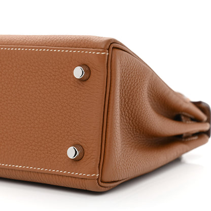 Hermes Togo Kelly Retourne 25 Gold 10 of 11