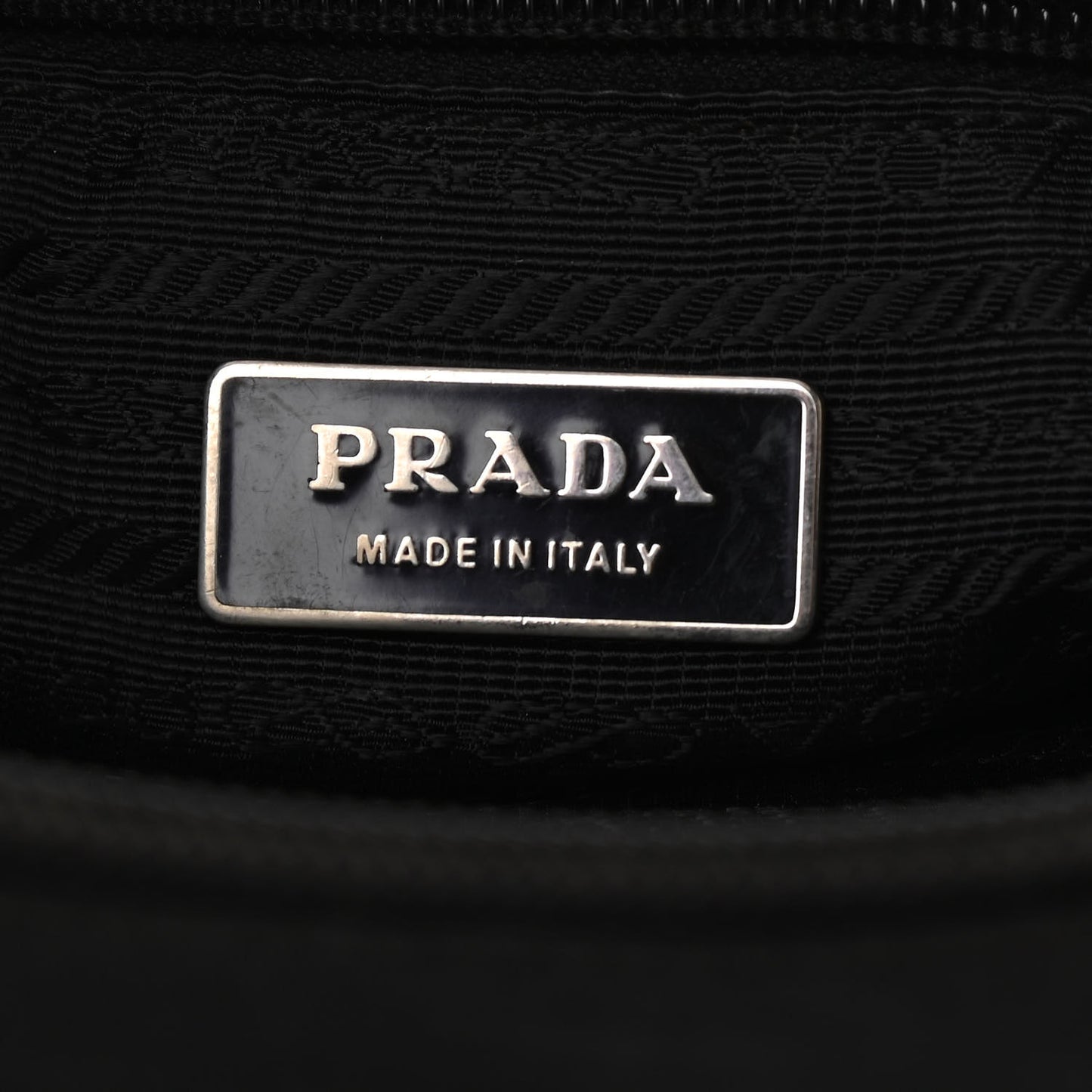 Nylon Vela Sling Messenger Bag Black